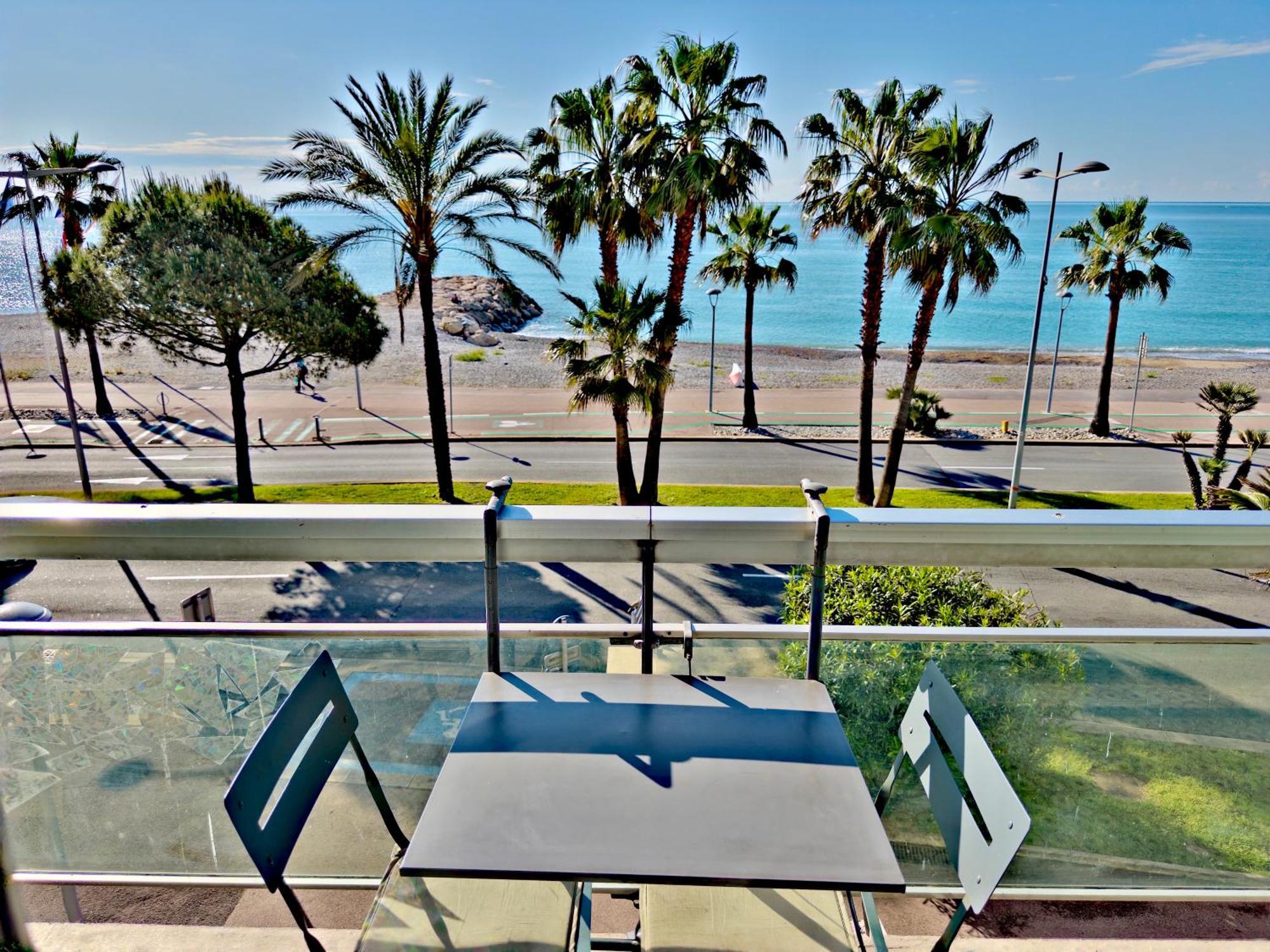 Panoramic Sea View Studio 24H Checkin Cagnes-sur-Mer Exterior foto