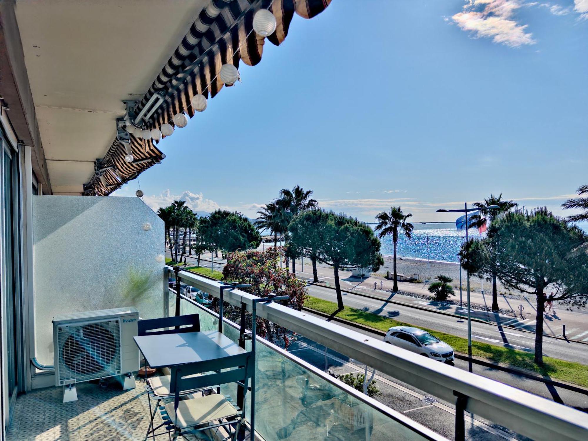 Panoramic Sea View Studio 24H Checkin Cagnes-sur-Mer Exterior foto