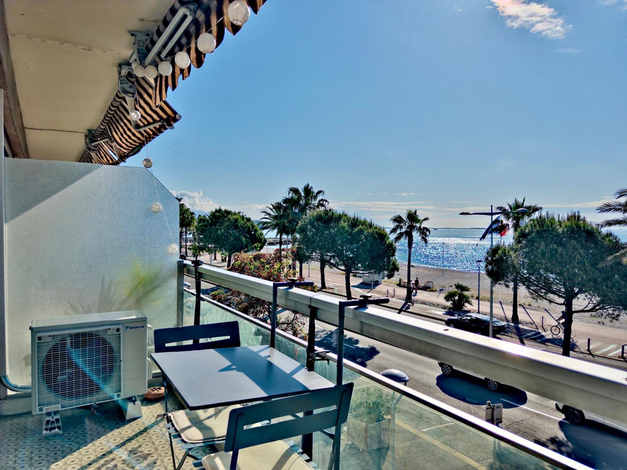 Panoramic Sea View Studio 24H Checkin Cagnes-sur-Mer Exterior foto