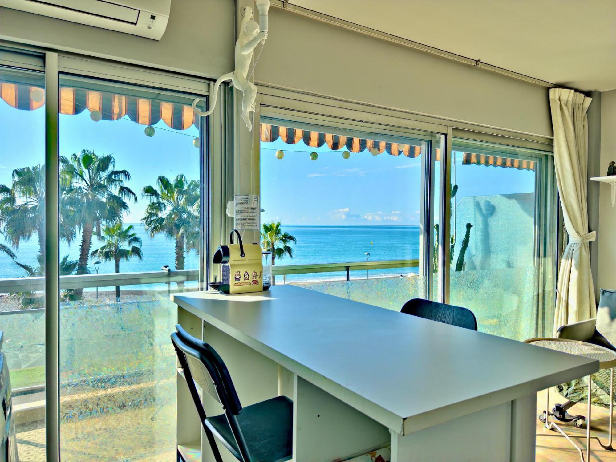 Panoramic Sea View Studio 24H Checkin Cagnes-sur-Mer Exterior foto